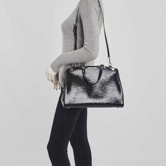 Louis Vuitton Black Electric Epi Leather Brea MM Bag - Picture 10 of 12